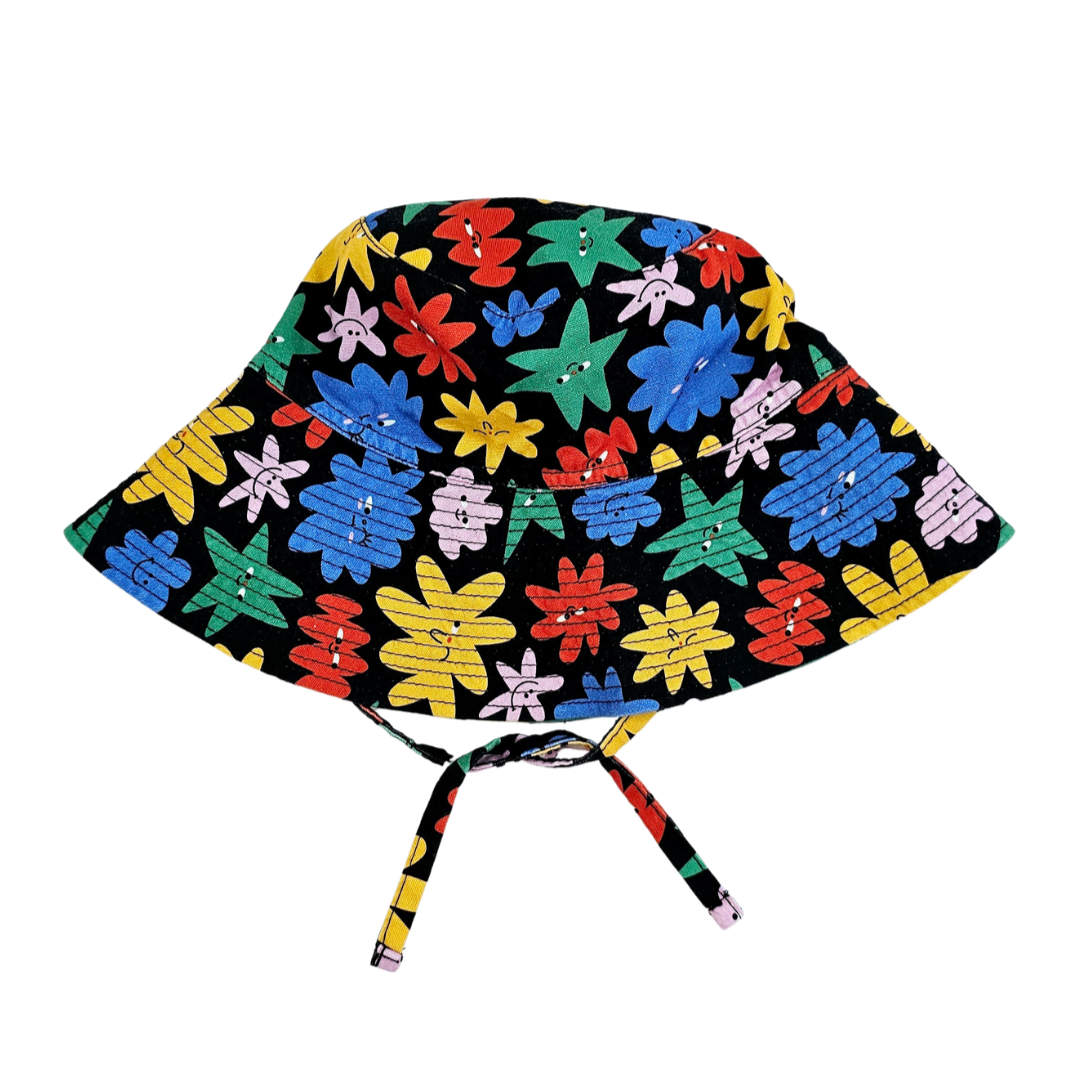 Fuzzy-Wuzzy Wide Brim Bucket Hat