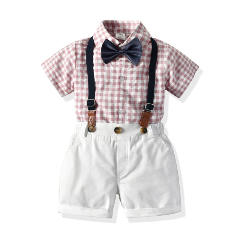 Melville Check Suit Set