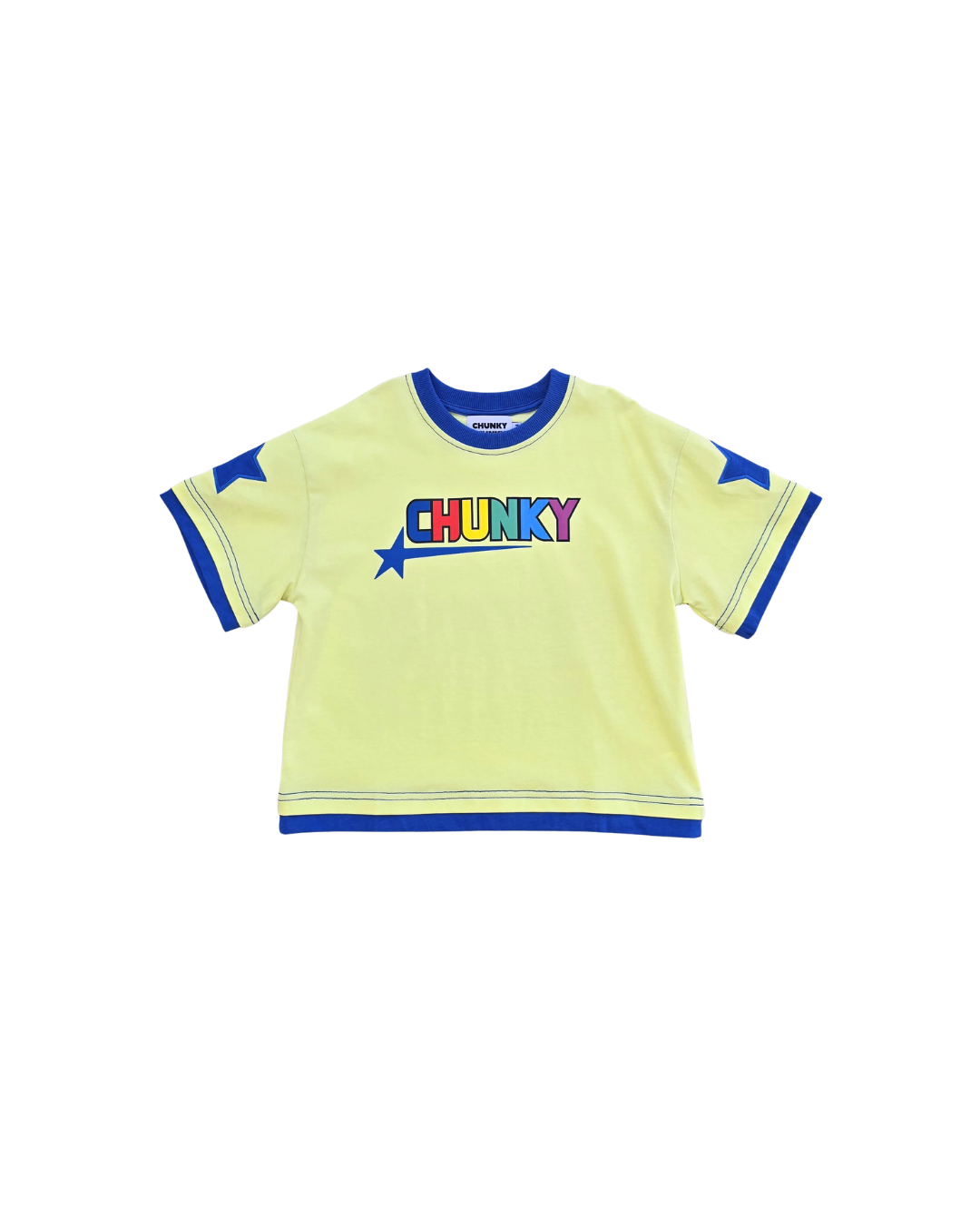 COMET TEE - BRIGHT YELLOW