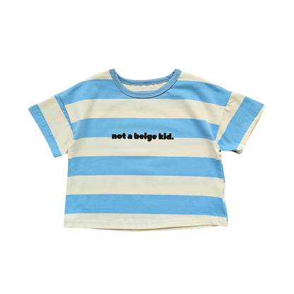 NOT A BEIGE KID T-SHIRT