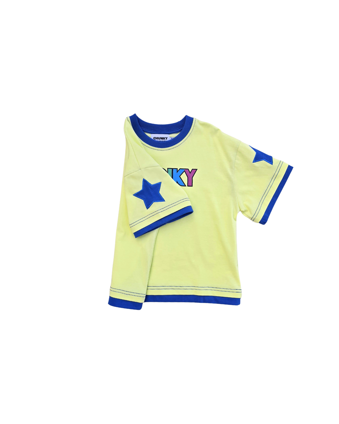 COMET TEE - BRIGHT YELLOW