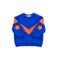 CHUNKY SWEAT - ELECTRIC BLUE & ORANGE