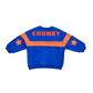 CHUNKY SWEAT - ELECTRIC BLUE & ORANGE