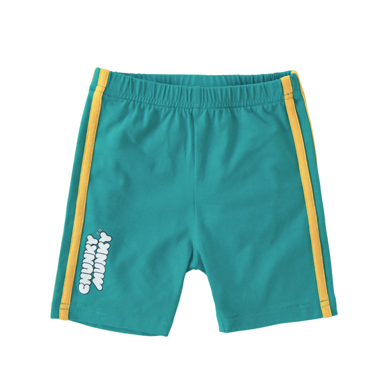COLOR-BANDIT STRIPE BIKE SHORTS