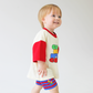 TROUBLE-MAKER STRIPE BIKE SHORTS
