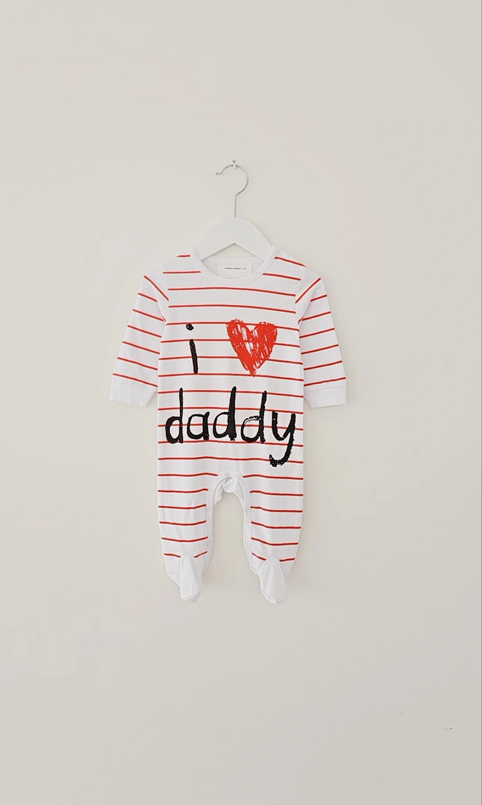 I LOVE MUMMY & DADDY ONESIE