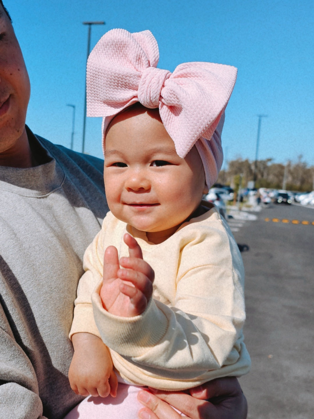 THE CHUNKY BOW HEAD BAND