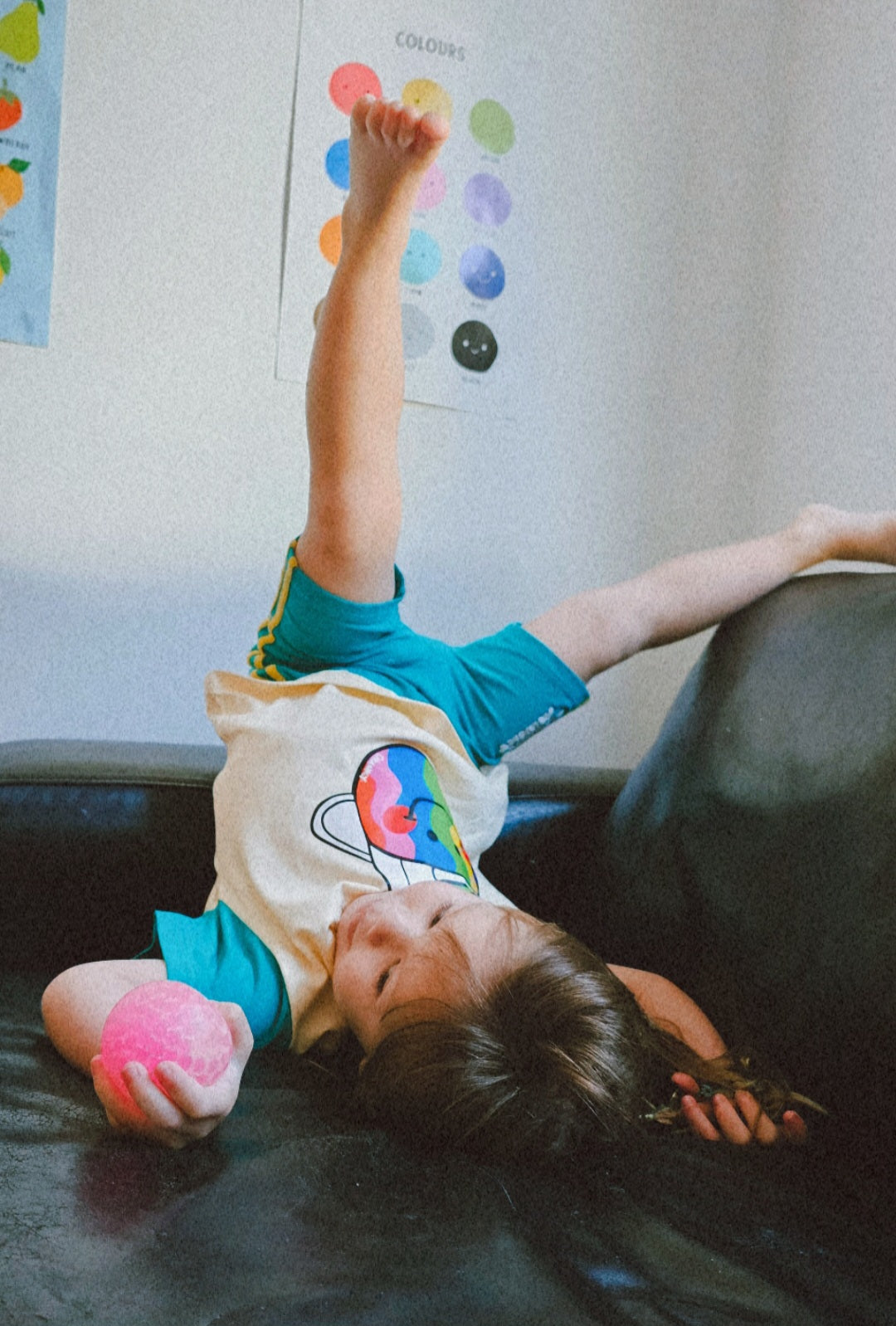 COLOR-BANDIT STRIPE BIKE SHORTS