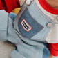 MINI-MENACE DENIM OVERALLS