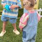 MINI-MENACE DENIM OVERALLS