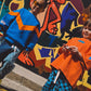 CHUNKY SWEAT - ELECTRIC BLUE & ORANGE