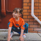SUPERNOVA TEE - ORANGE HAZARD
