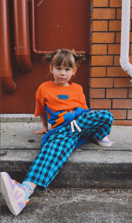 FREESTYLER PANT - ICE BLUE CHECK