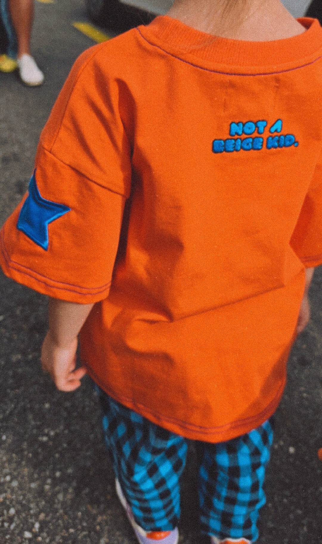 SUPERNOVA TEE - ORANGE HAZARD