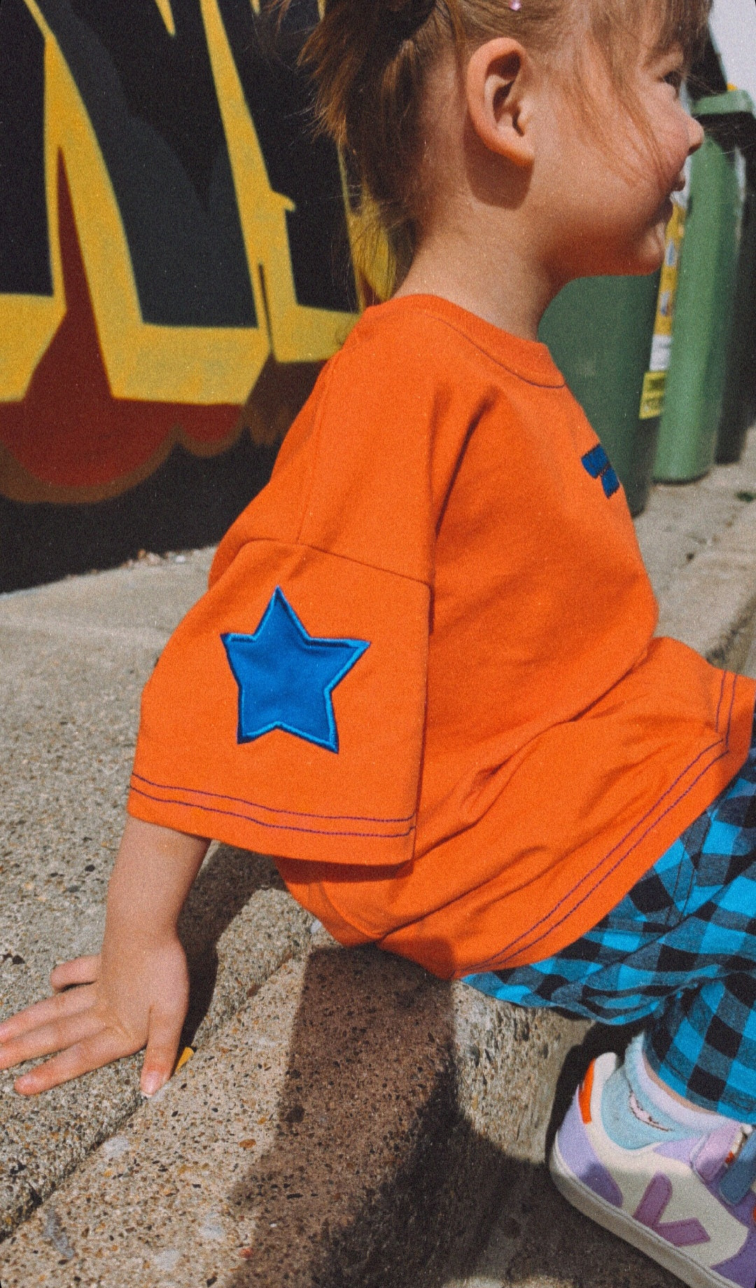 SUPERNOVA TEE - ORANGE HAZARD