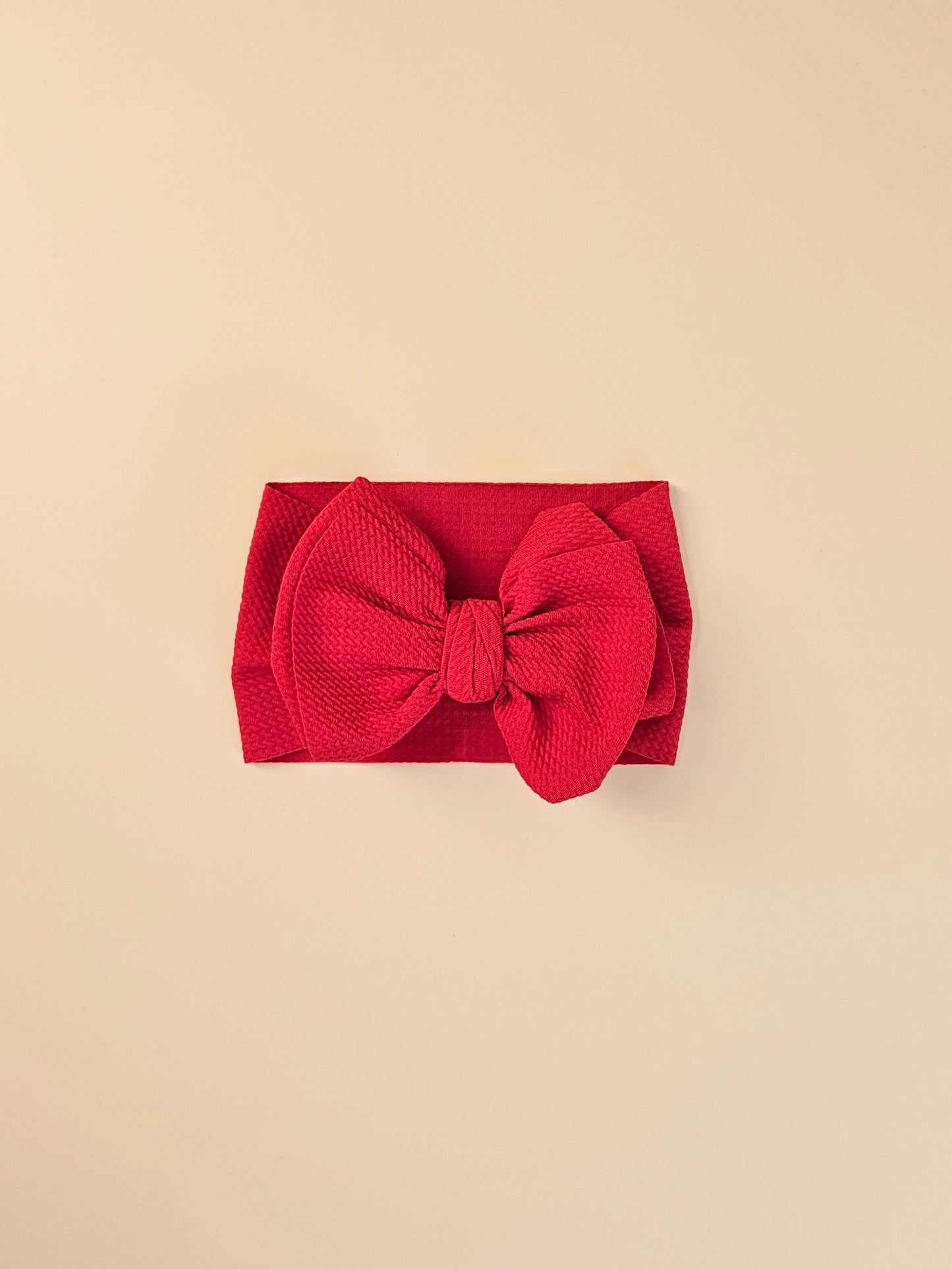 THE CHUNKY BOW HEAD BAND