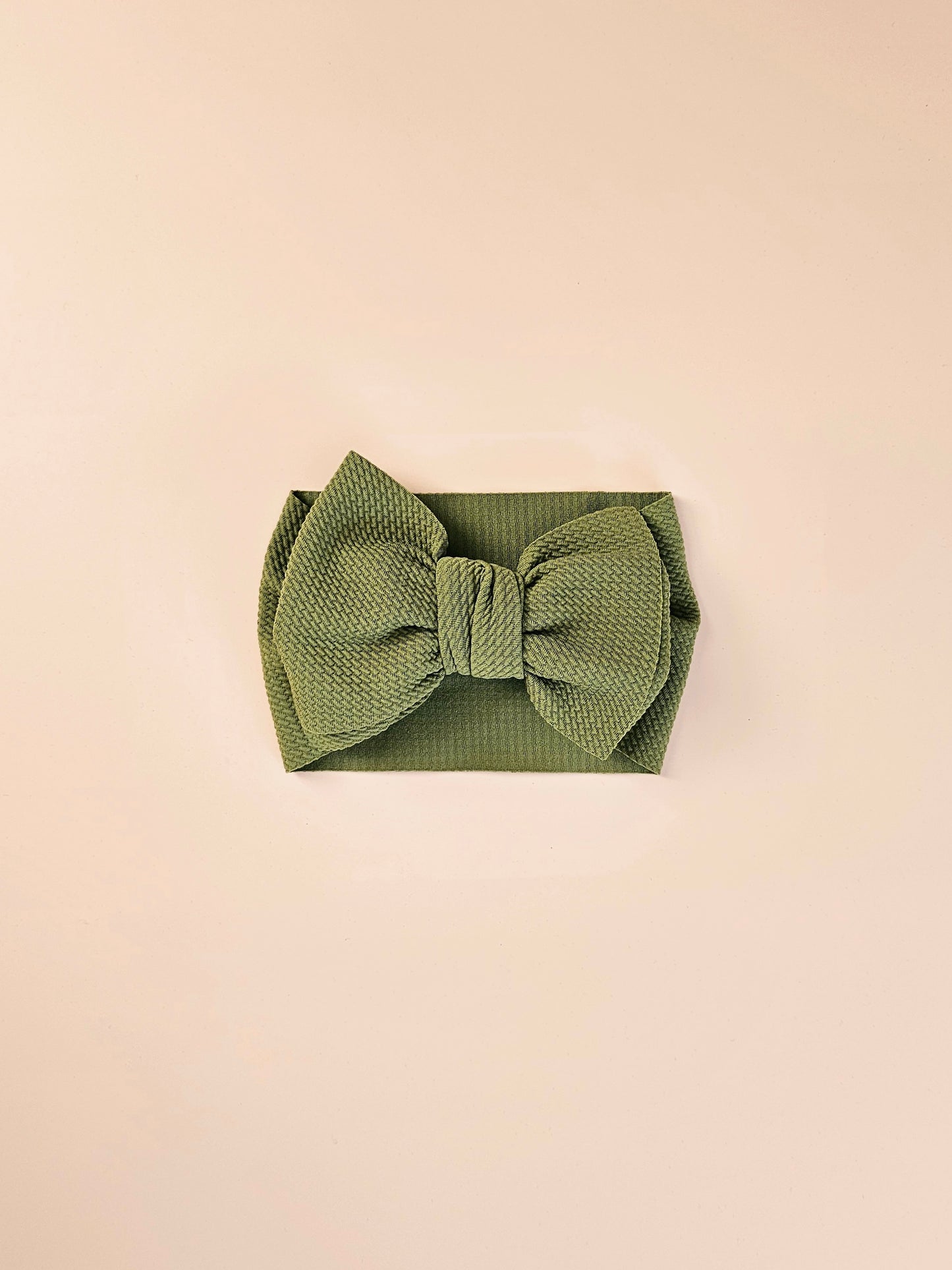 THE CHUNKY BOW HEAD BAND