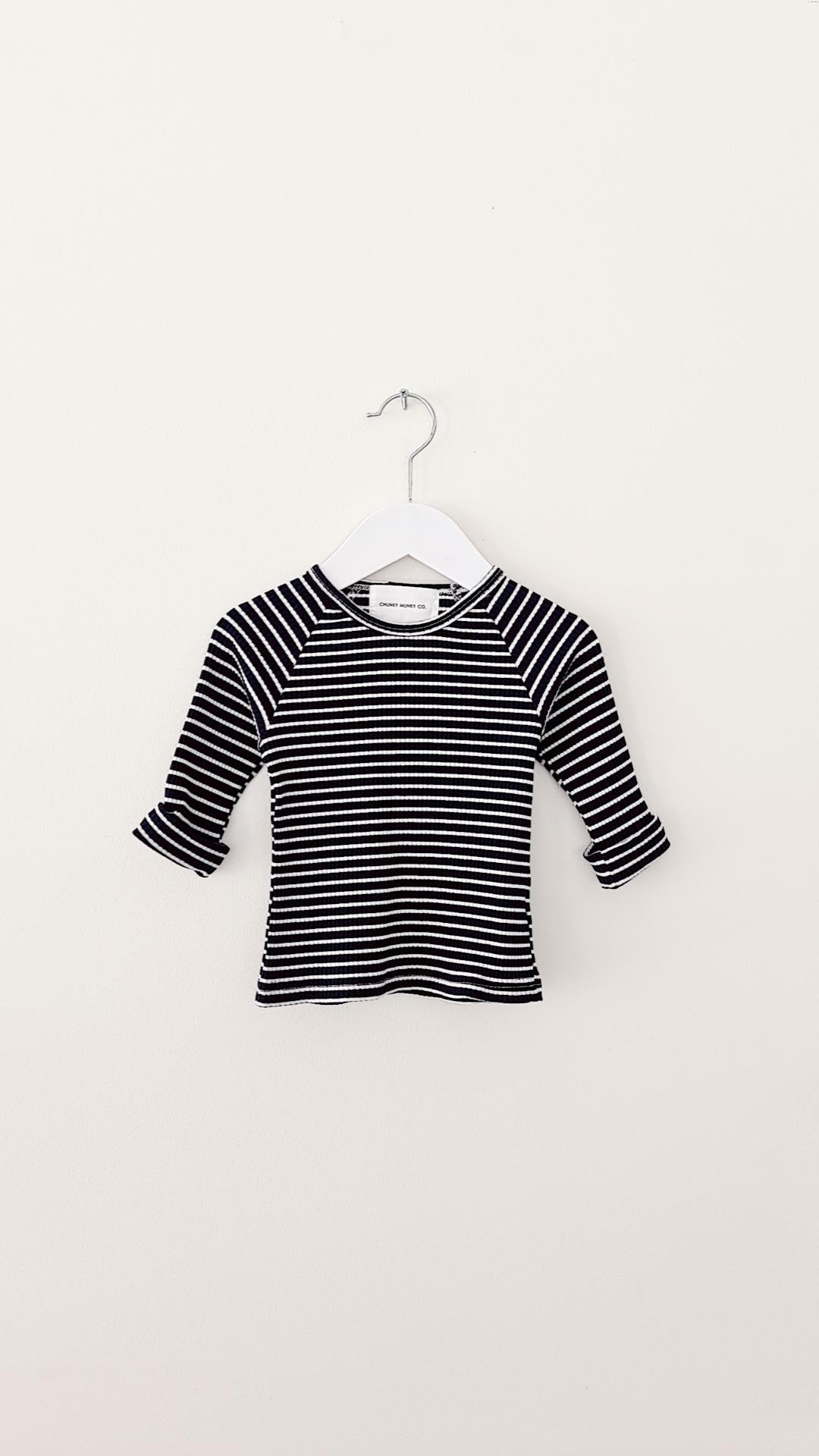 NORDIC NAVY STRIPE KNIT SET