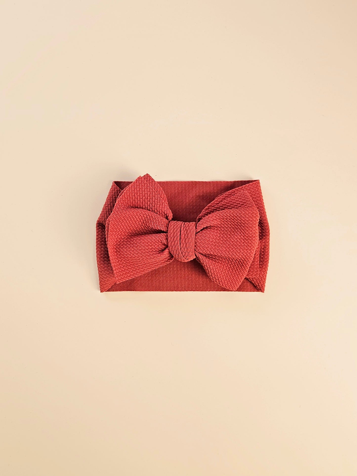 THE CHUNKY BOW HEAD BAND