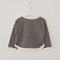 SCANDI STRIPE PULLOVER SWEAT