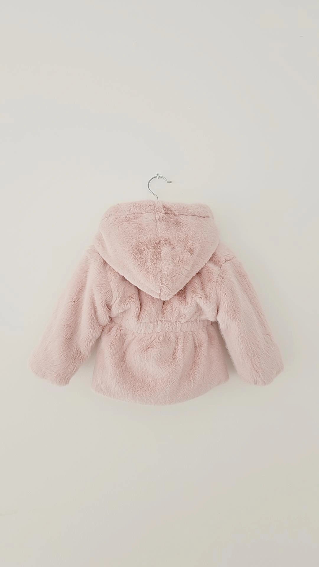 SOFIA LUXE FAUX FUR HOODIE JACKET