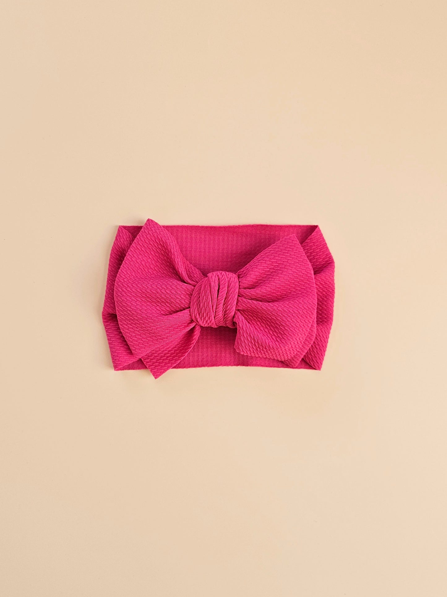 THE CHUNKY BOW HEAD BAND