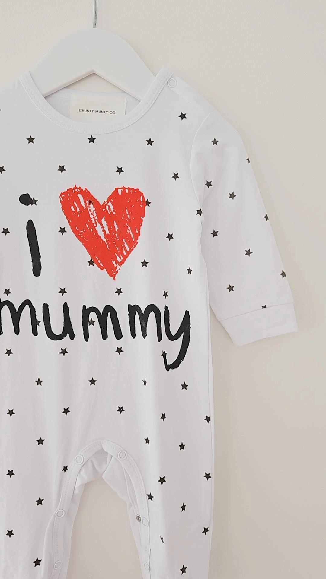 I LOVE MUMMY & DADDY ONESIE