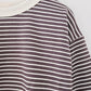 SCANDI STRIPE PULLOVER SWEAT