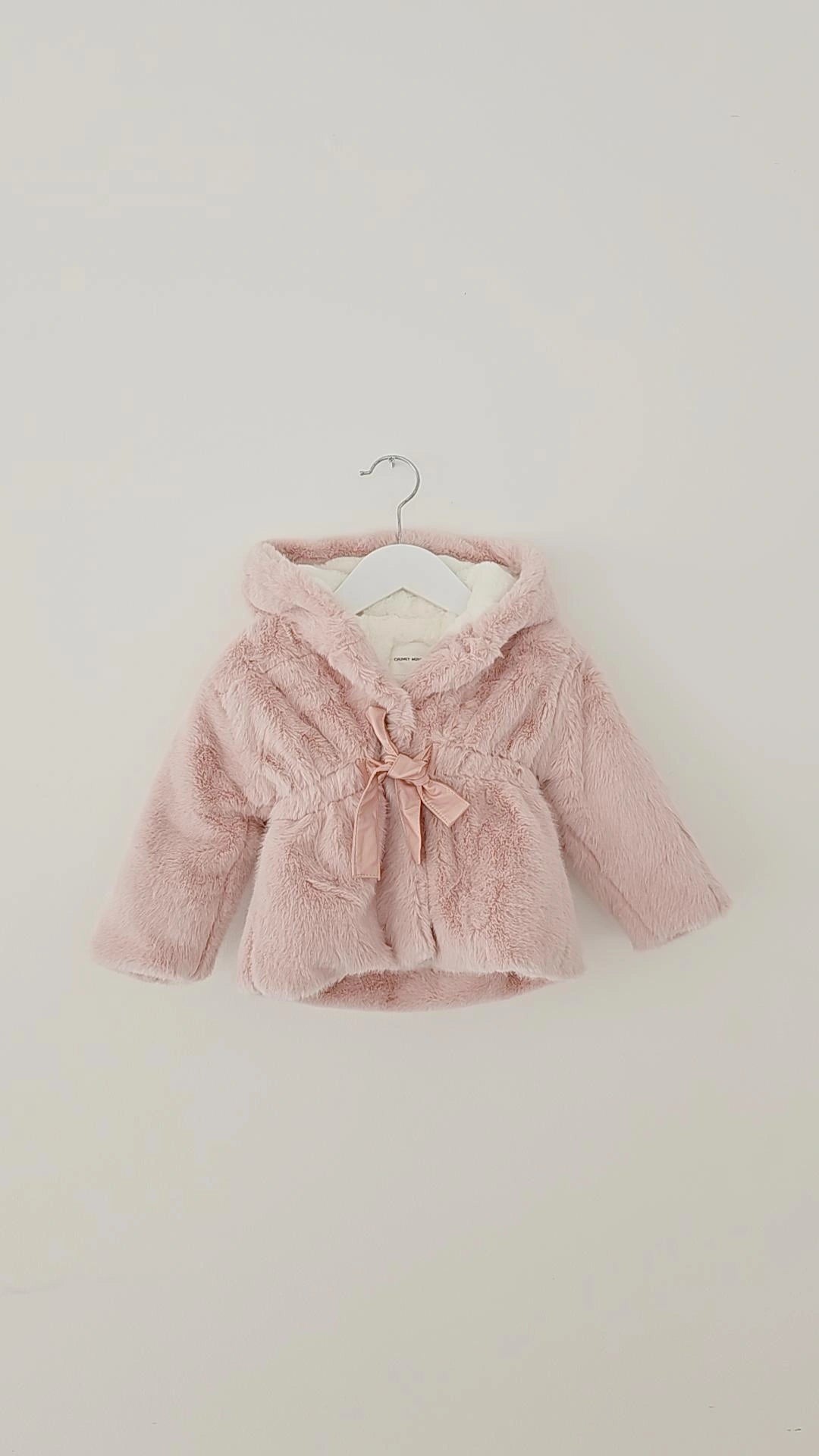 SOFIA LUXE FAUX FUR HOODIE JACKET