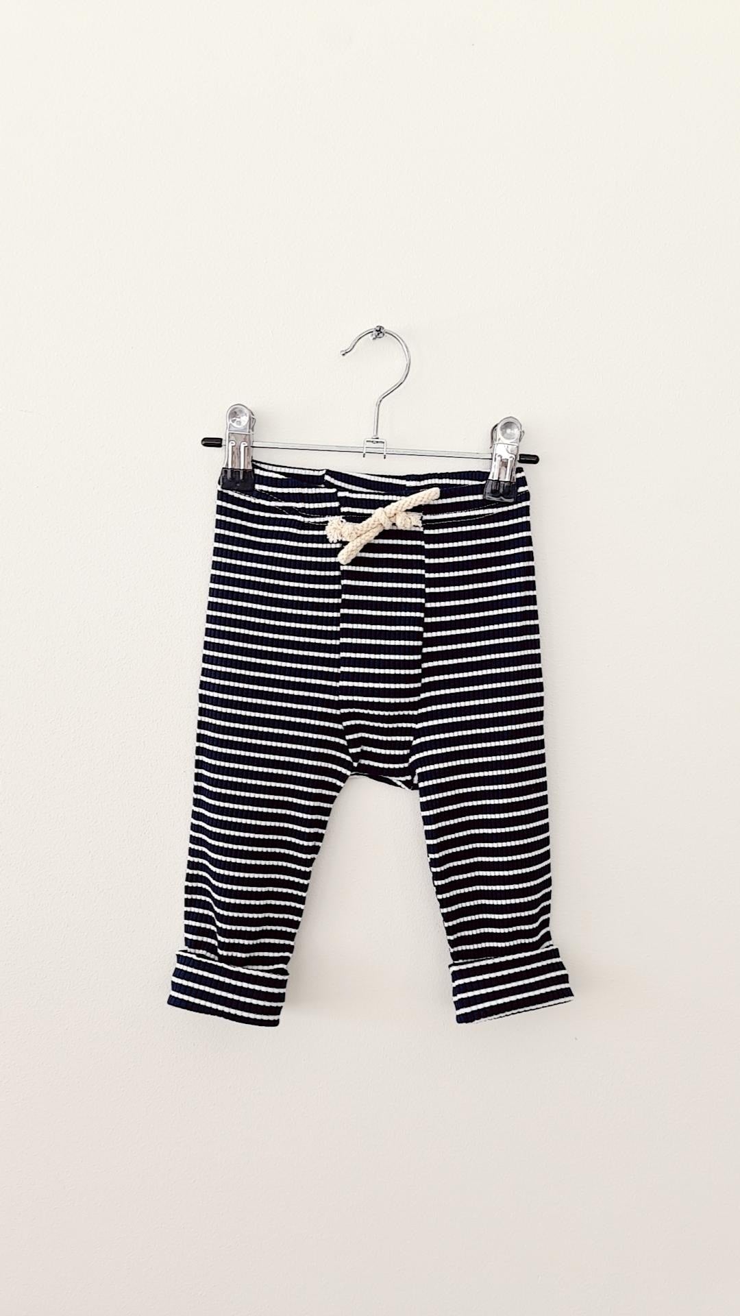 NORDIC NAVY STRIPE KNIT SET