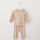 PUFFY-BEAR RIB KNIT HOODIE SET