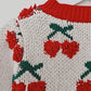 Cherry Bomb Knit Cardigan
