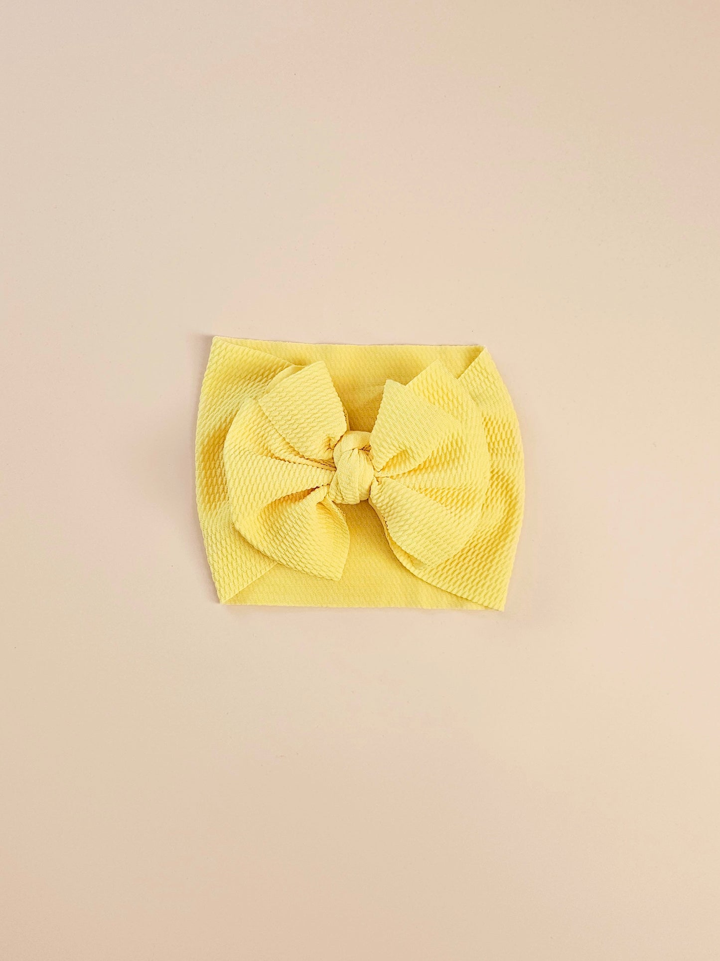 THE CHUNKY BOW HEAD BAND