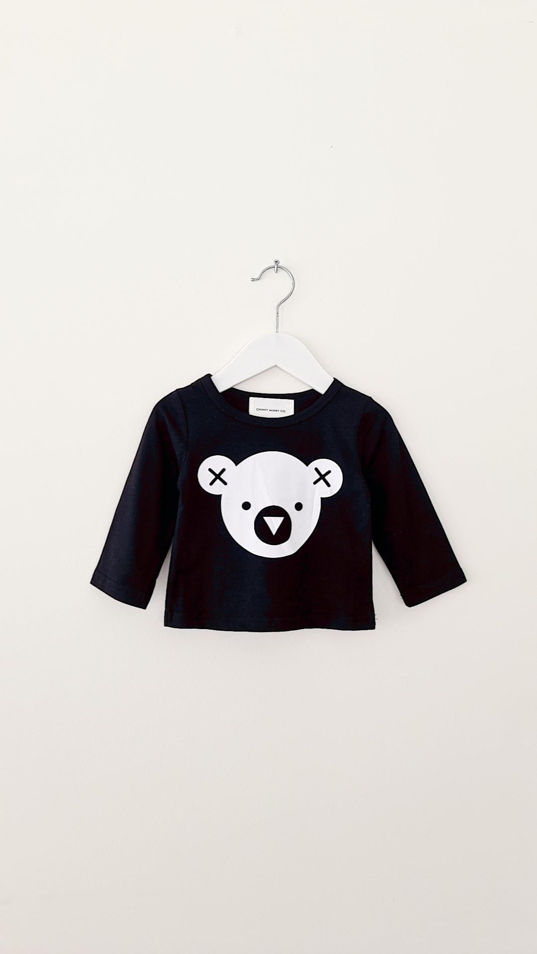 TOBY BEAR STRIPE SWEAT SET