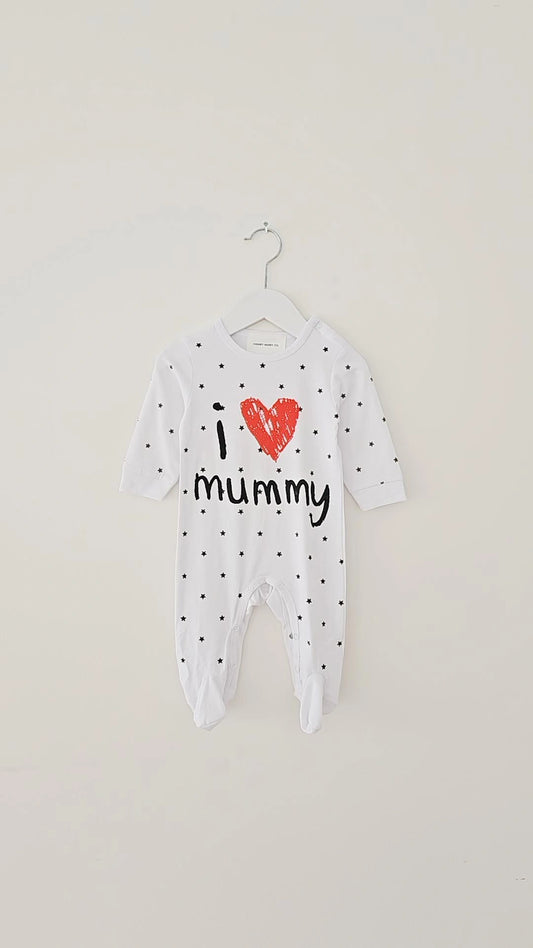 I LOVE MUMMY & DADDY ONESIE