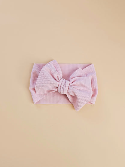 THE CHUNKY BOW HEAD BAND