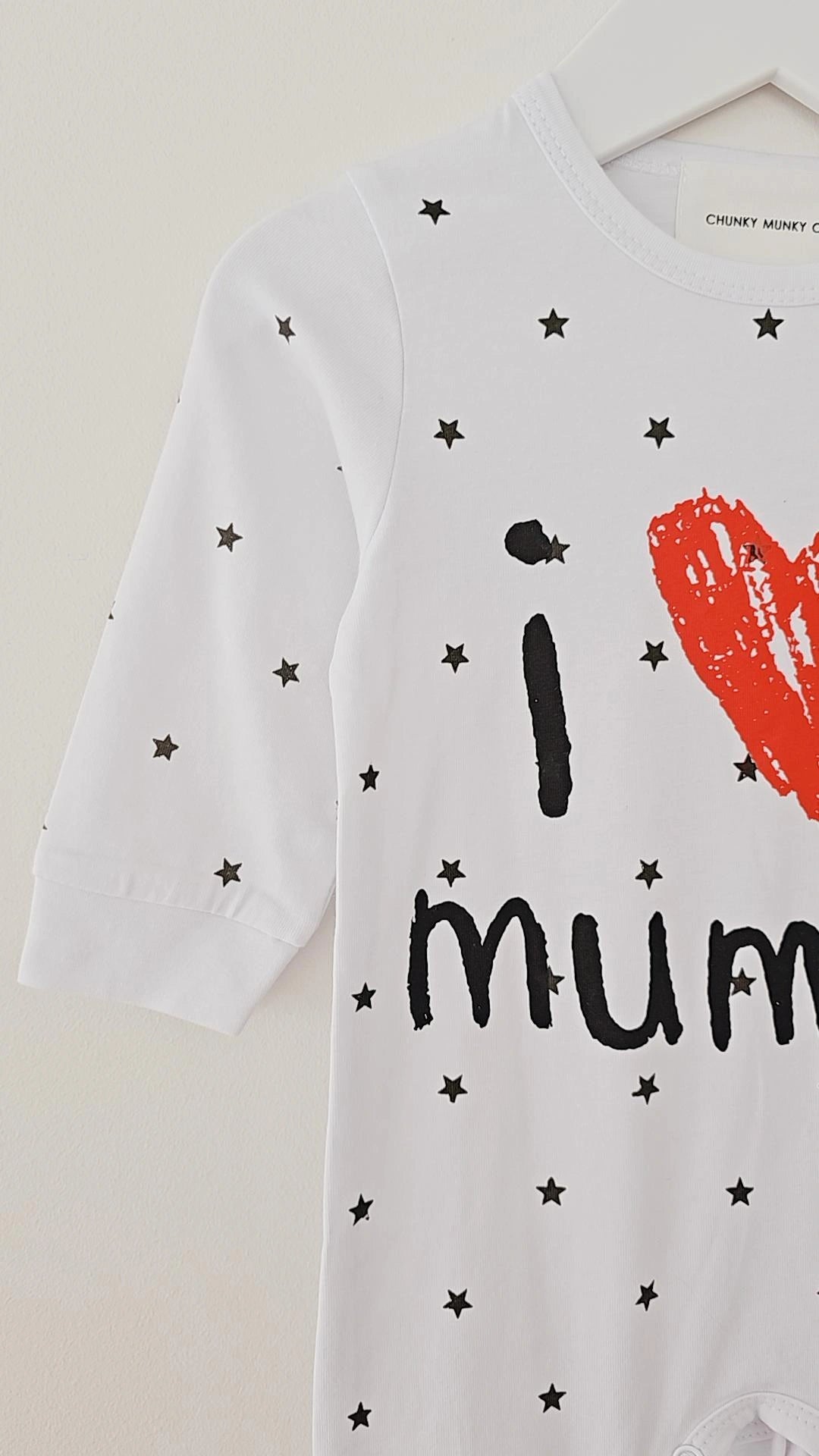 I LOVE MUMMY & DADDY ONESIE