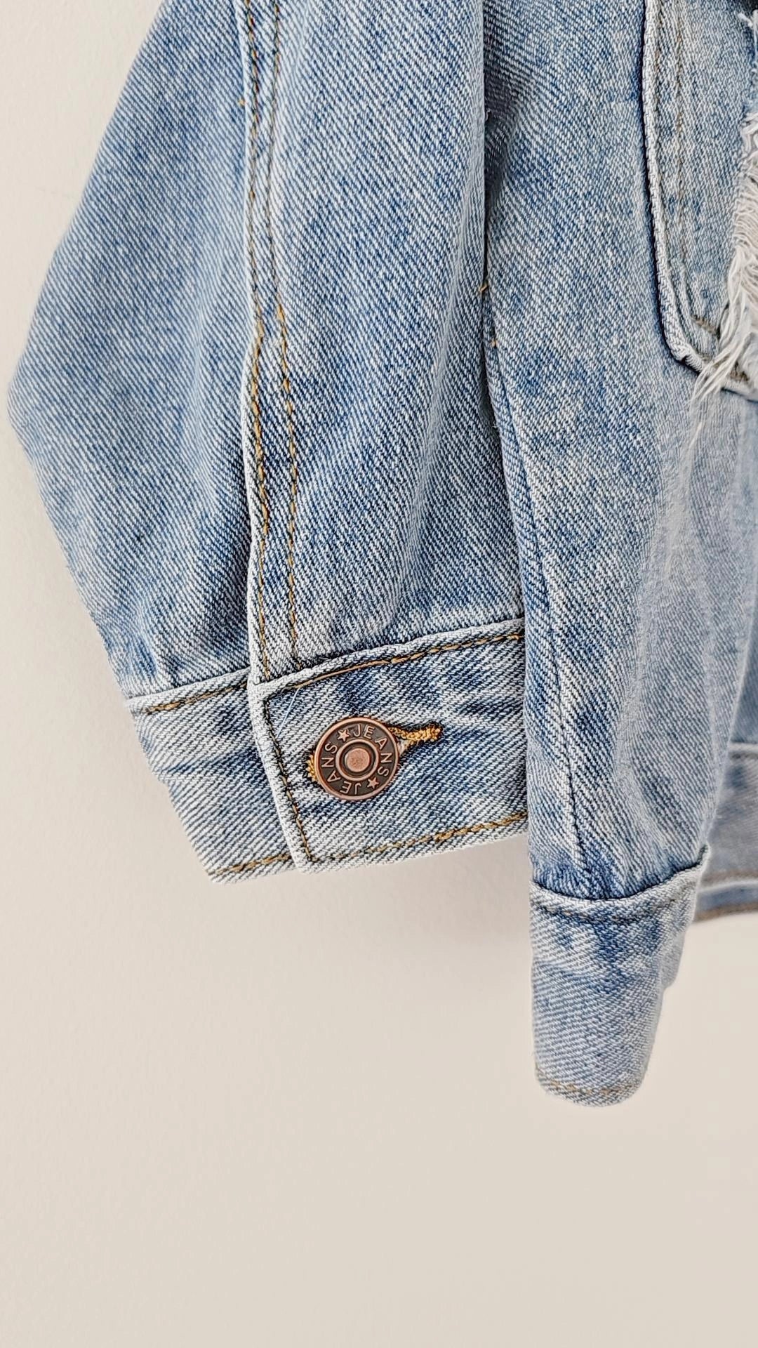 THE ORIGINAL DISTRESSED DENIM JACKET