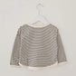 SCANDI STRIPE PULLOVER SWEAT