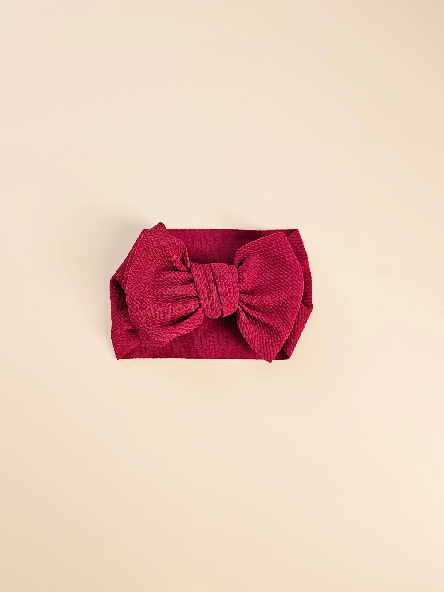 THE CHUNKY BOW HEAD BAND