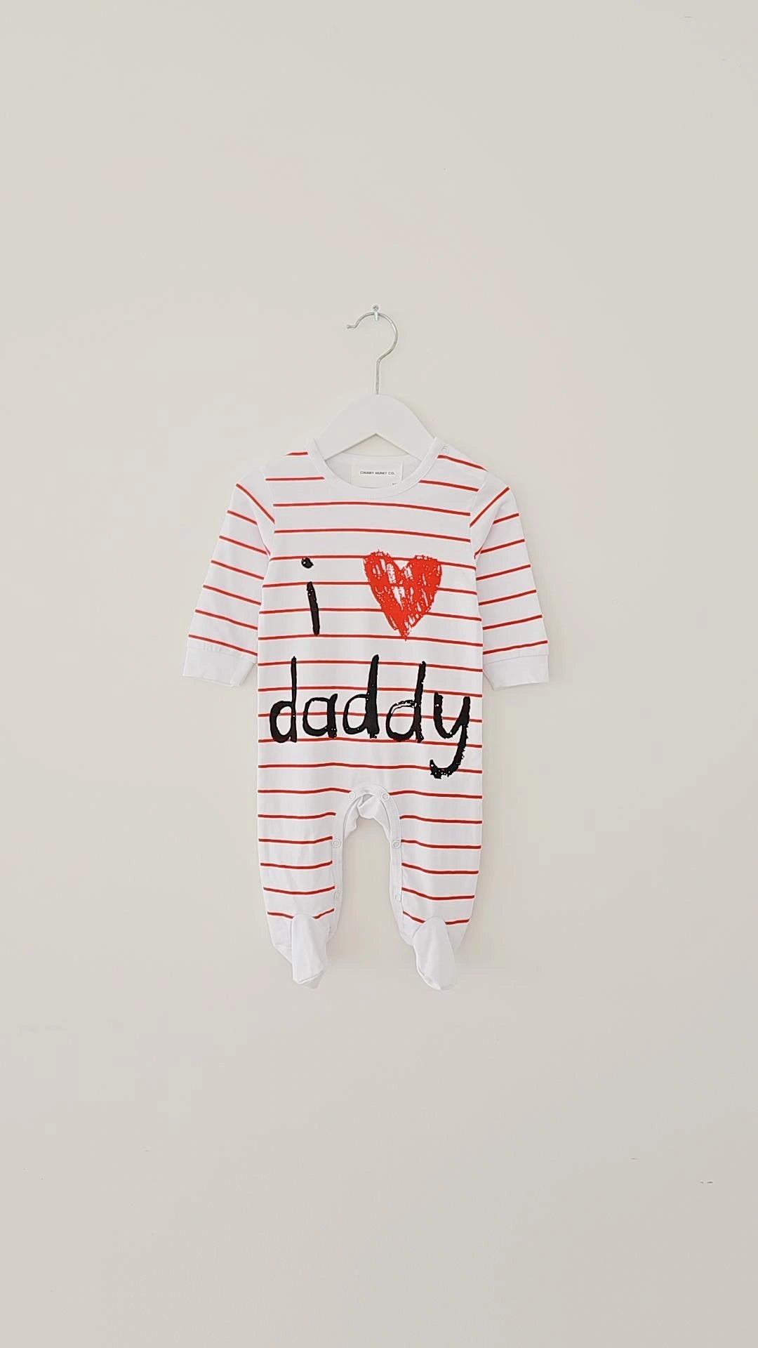 I LOVE MUMMY & DADDY ONESIE