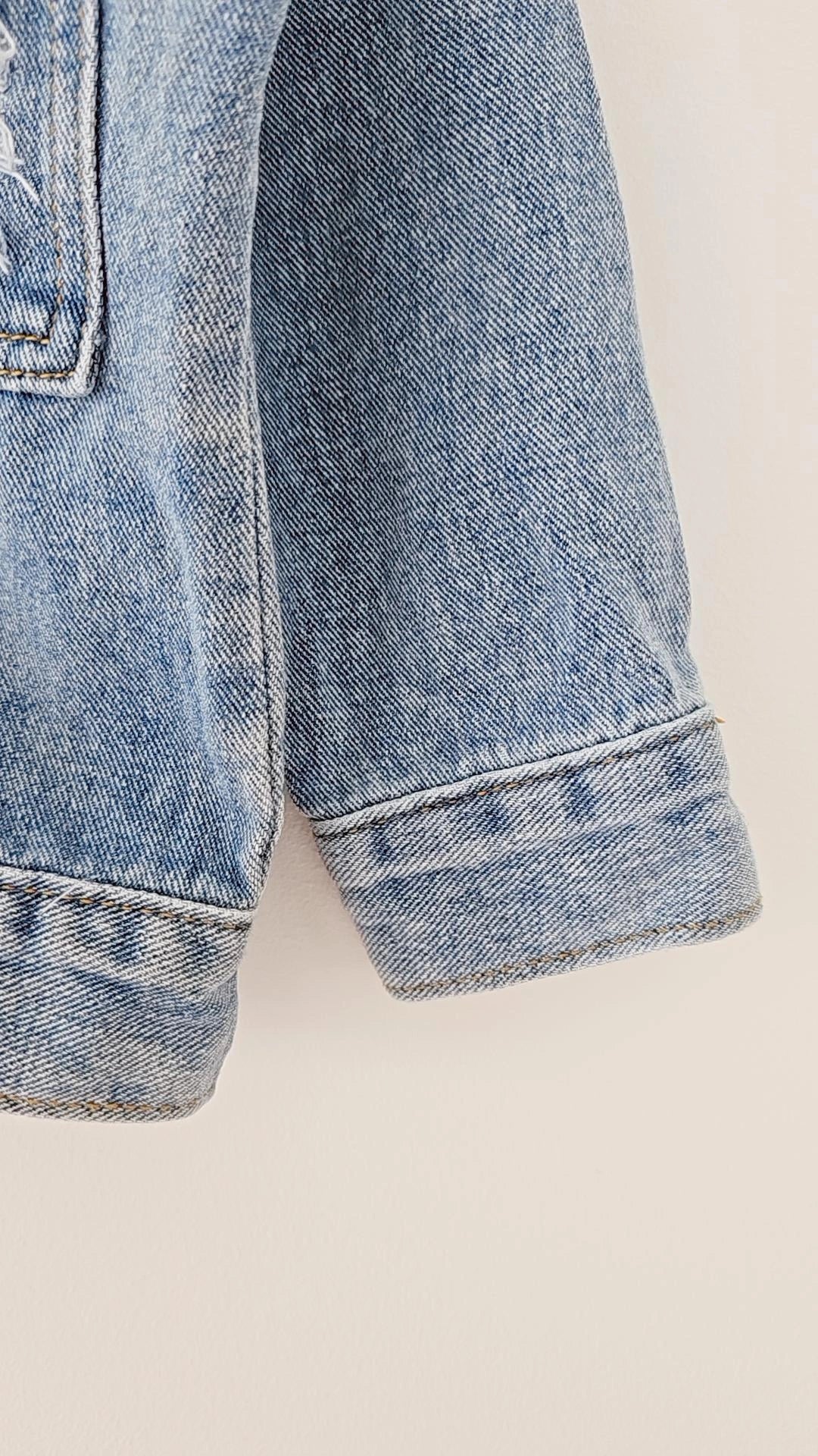 THE ORIGINAL DISTRESSED DENIM JACKET