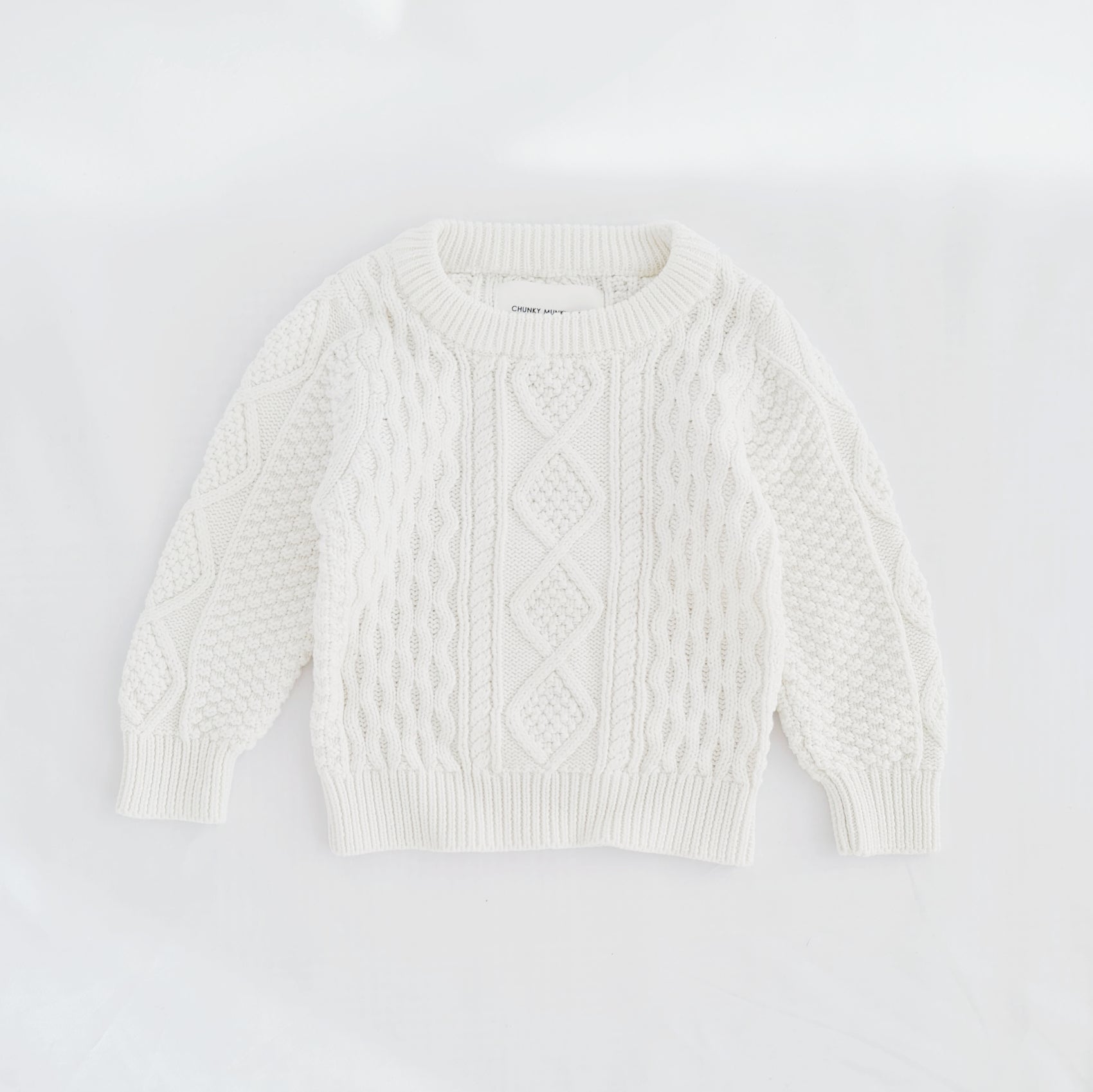 OSCAR CHUNKY KNIT SWEATER