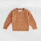 OSCAR CHUNKY KNIT SWEATER