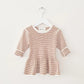 Stripe Knit Dress- Chunky Munky Co.
