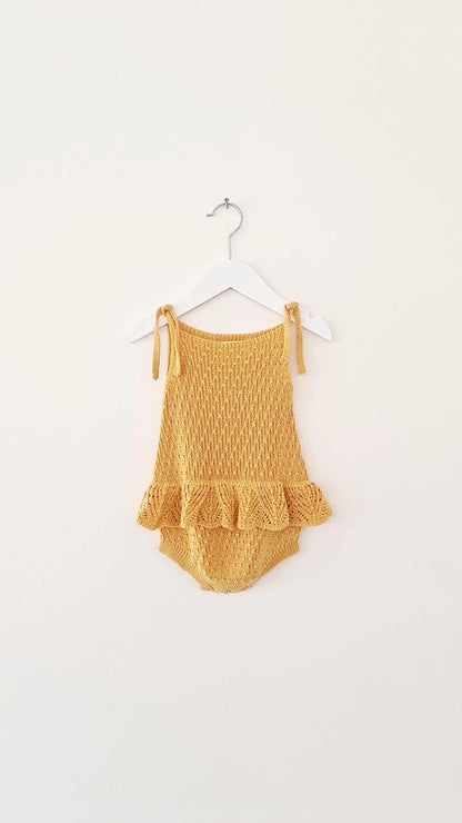 BOWIE KNIT ROMPER