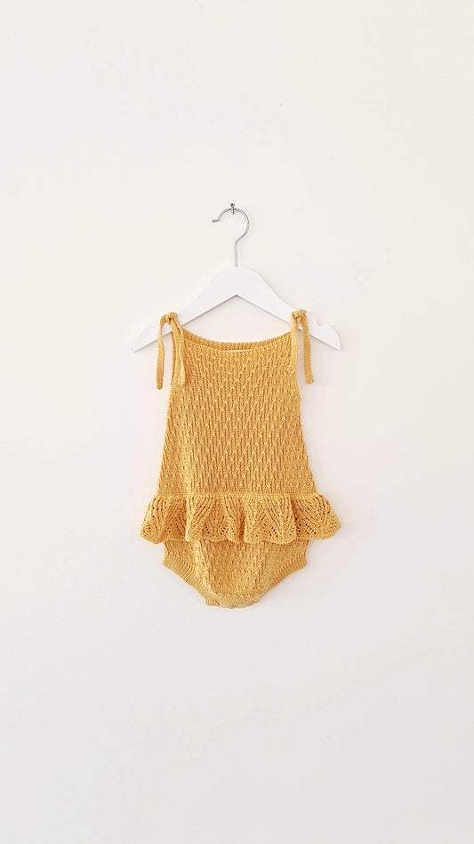 BOWIE KNIT ROMPER