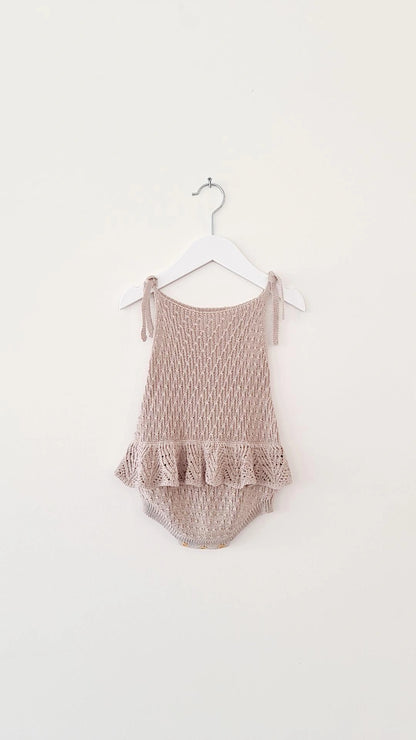 BOWIE KNIT ROMPER