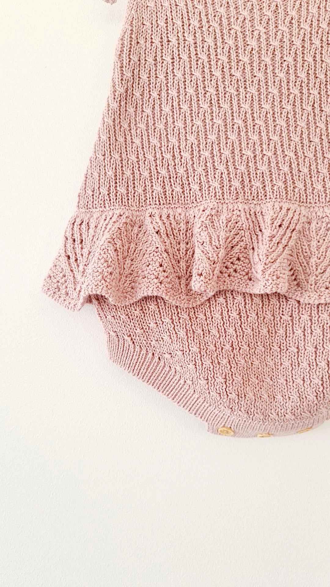 BOWIE KNIT ROMPER