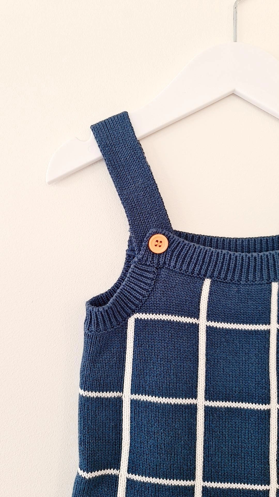 Geometric Knit Romper